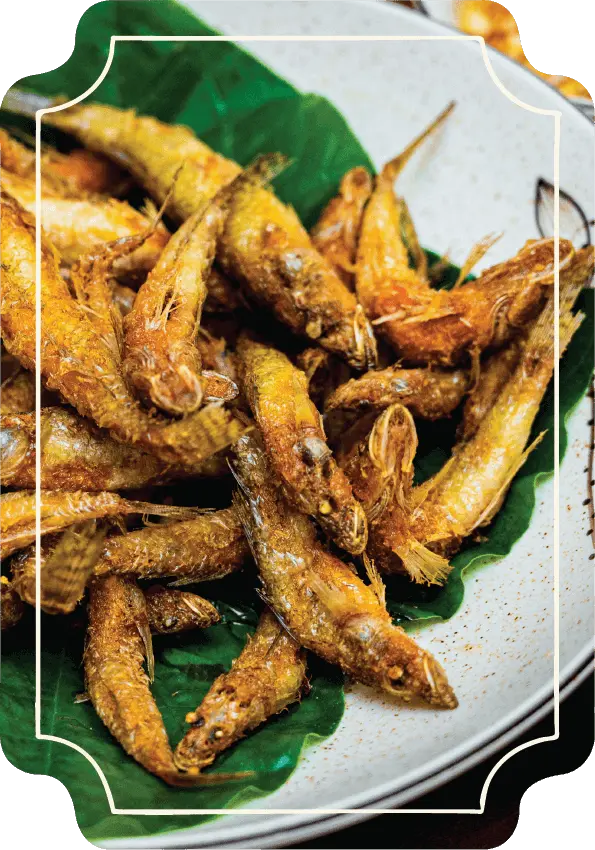 Cá bống chiên giòn